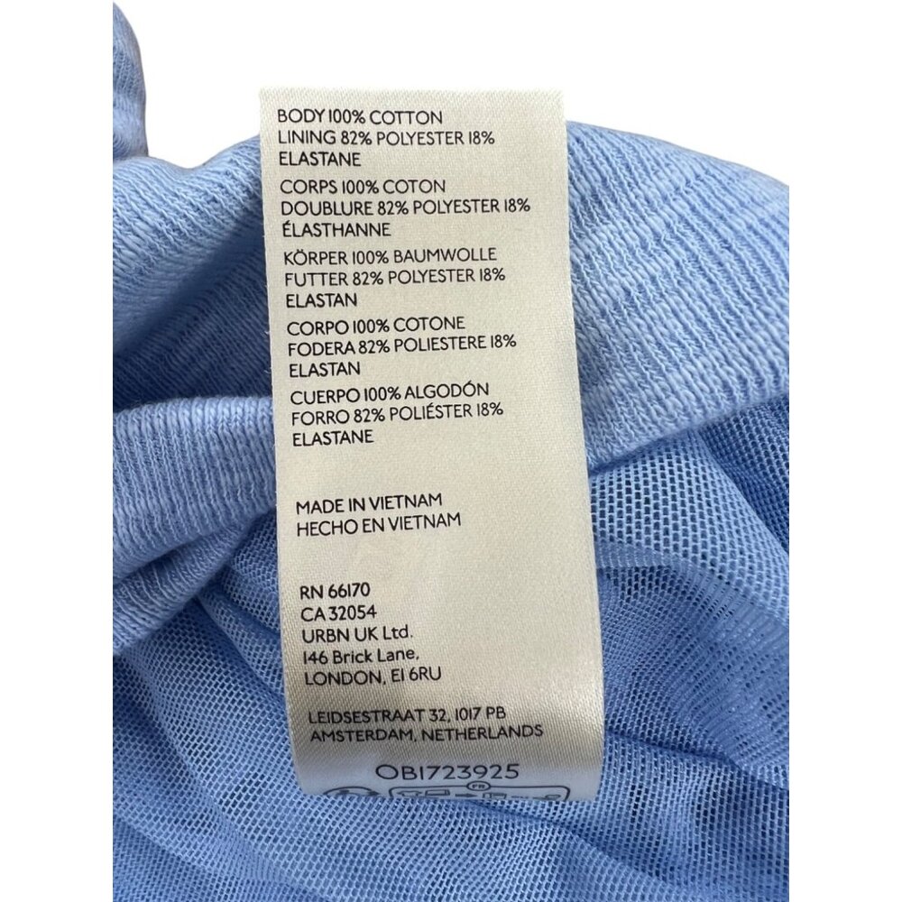 Free People Womens Boulevard Tube Blue Vista Top XL - Picture 3 of 7